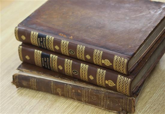 Orme, Robert - History of the Military Transactions of the British Nation in Indostan, 4th edition, quarto, 2 vols in 3,